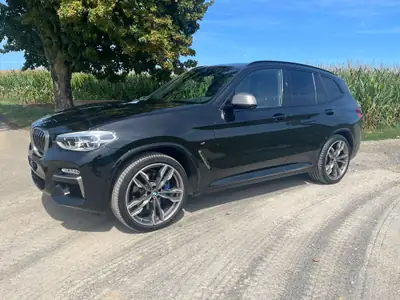 BMW X3 M40d Steptronic — SUV premium diesel, 326 ch et transmission automatique — Heckansicht