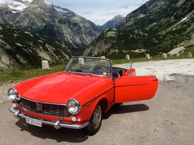 FIAT 1500 Cabriolet 1963 — Roadster classique, état impeccable, sans sinistre — vue extérieure