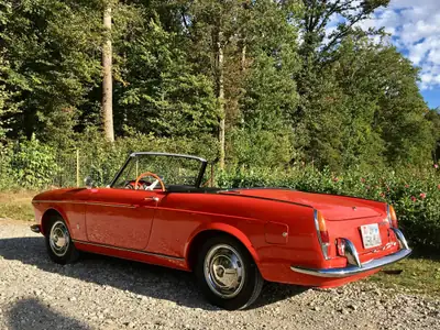 FIAT 1500 Cabriolet 1963 — Roadster classique, état impeccable, sans sinistre — arrière