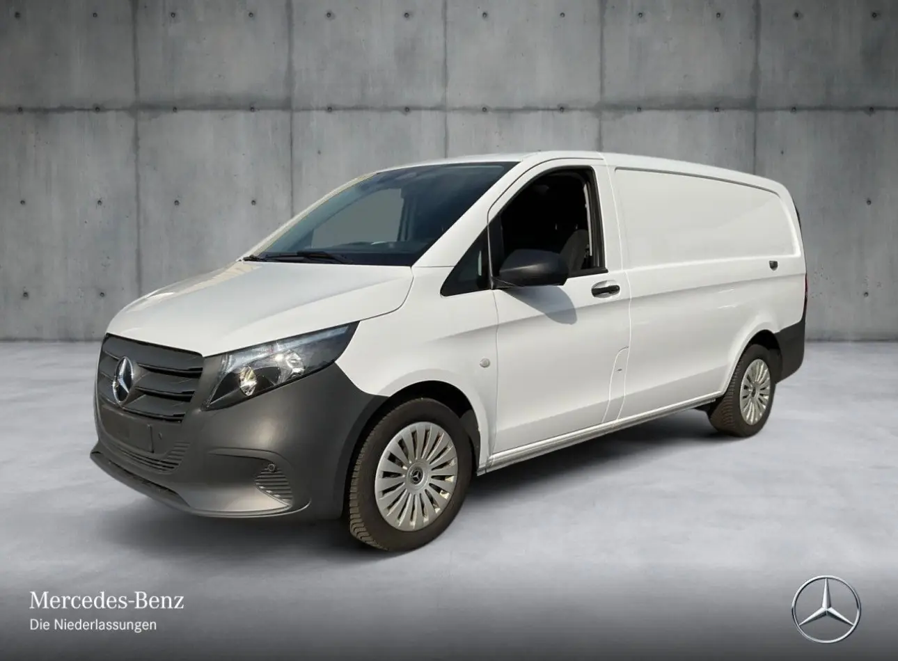 Mercedes-Benz Vito 116 CDI Lang — Fourgon utilitaire avec MBUX et CarPlay — Außenansicht