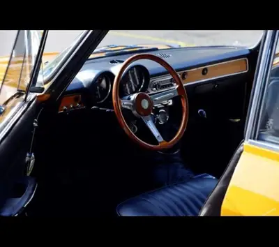 Alfa Romeo GT 1600 Jun 1973 — Coupé sportif vintage, seulement 2500 km — Armaturenbrett