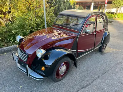 Citroën 2CV Charleston — Cabriolet de légende, première main, entièrement restaurée — interni