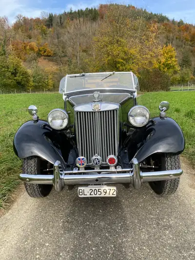 MG TD 1952 — Cabriolet British Légendaire, Très Faible Kilométrage — Miniatur 9