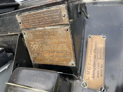 MG TD 1952 — Cabriolet British Légendaire, Très Faible Kilométrage — Miniatur 11