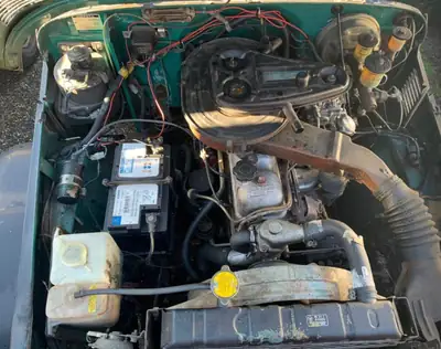 Land Rover Series IIa 88-110 — Légende britannique 1966, 20'000 km authentiques — Innenraum