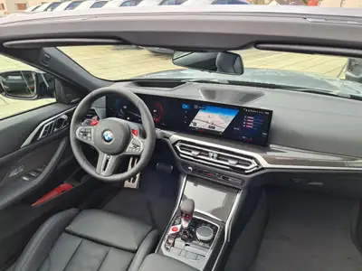 BMW M4 Cabrio Competition M xDrive — 510 ch, cabriolet haute performance, garantie usine — rear view