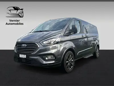 Ford Tourneo Custom 320 L2H1 Titanium X — Minibus 8 places, diesel automatique, très bon état — rear view