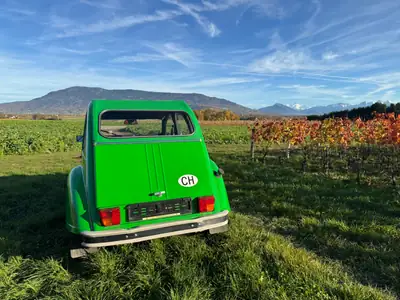 Citroën 2CV6 Spécial — Restauration complète, pneus Collection, prête à rouler — tableau de bord