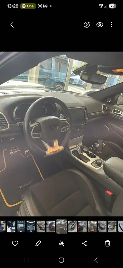 Jeep Grand Cherokee 6.2 V8 HEMI Trackhawk — 710 ch, monstre américain collector — Innenraum
