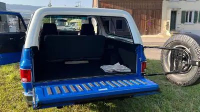 Chevrolet Blazer 4x2 1980 — SUV légendaire, moteur V8 performant, 183'000 km — détail