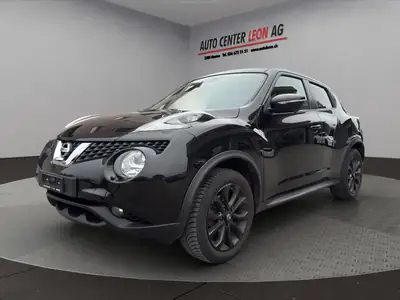 Nissan Juke 1.6 DIG-T Tekna 4x4 — SUV dynamique, transmission CVT, caméra & navigation — side view