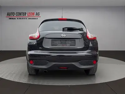 Nissan Juke 1.6 DIG-T Tekna 4x4 — SUV dynamique, transmission CVT, caméra & navigation — dashboard