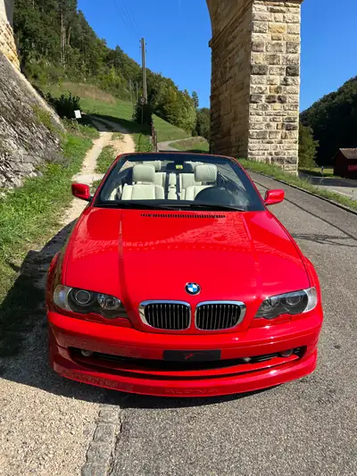 BMW-Alpina B3 3.3 Cabrio — Coupé de prestige rare, configuration exclusive — vue extérieure