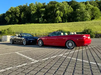 BMW-Alpina B3 3.3 Cabrio — Coupé de prestige rare, configuration exclusive — intérieur