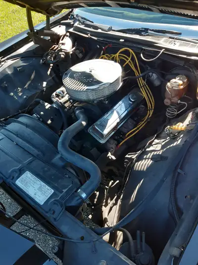 Chevrolet Impala 350 1972 — Muscle car américaine authentique, historique sans accident — Detail
