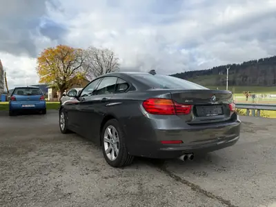 BMW 420i Gran Coupé xDrive — Berline élégante, faible kilométrage, traction intégrale — Heckansicht