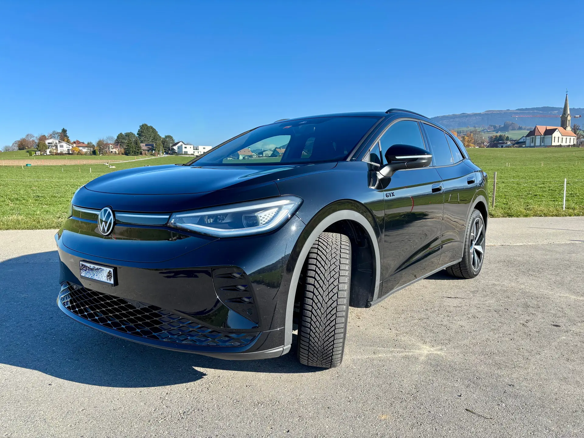 VW ID.4 GTX 77 kWh 4Motion — SUV électrique haute performance, 33 000 km seulement — vista esterna