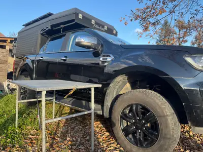 Ford Ranger Limited 2.0 Eco Blue 4x4 — Pick-up premium avec cellule Alucab camper — Thumbnail 19