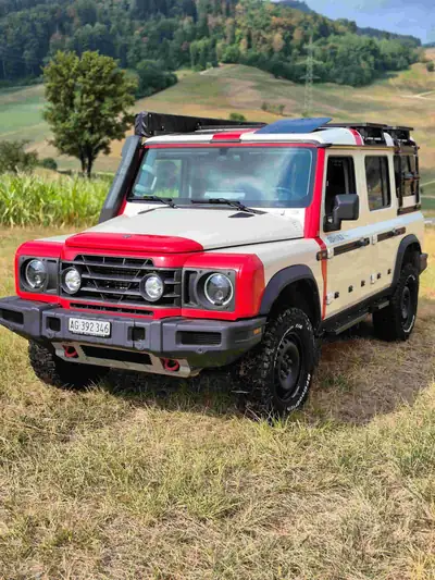 INEOS Grenadier 3.0D Trialmaster Edition — SUV robuste sans électronique envahissante — Seitenansicht