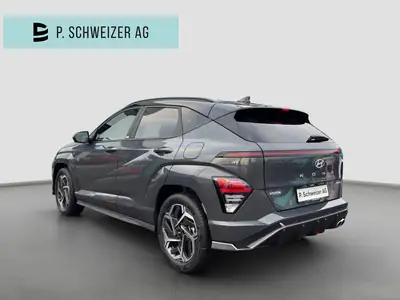 Hyundai Kona 1.6 GDi HEV N Line — Hybride essence, 10 km seulement — arrière