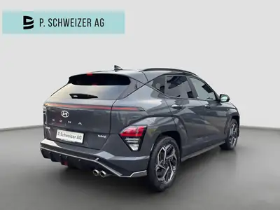 Hyundai Kona 1.6 GDi HEV N Line — Hybride essence, 10 km seulement — tableau de bord