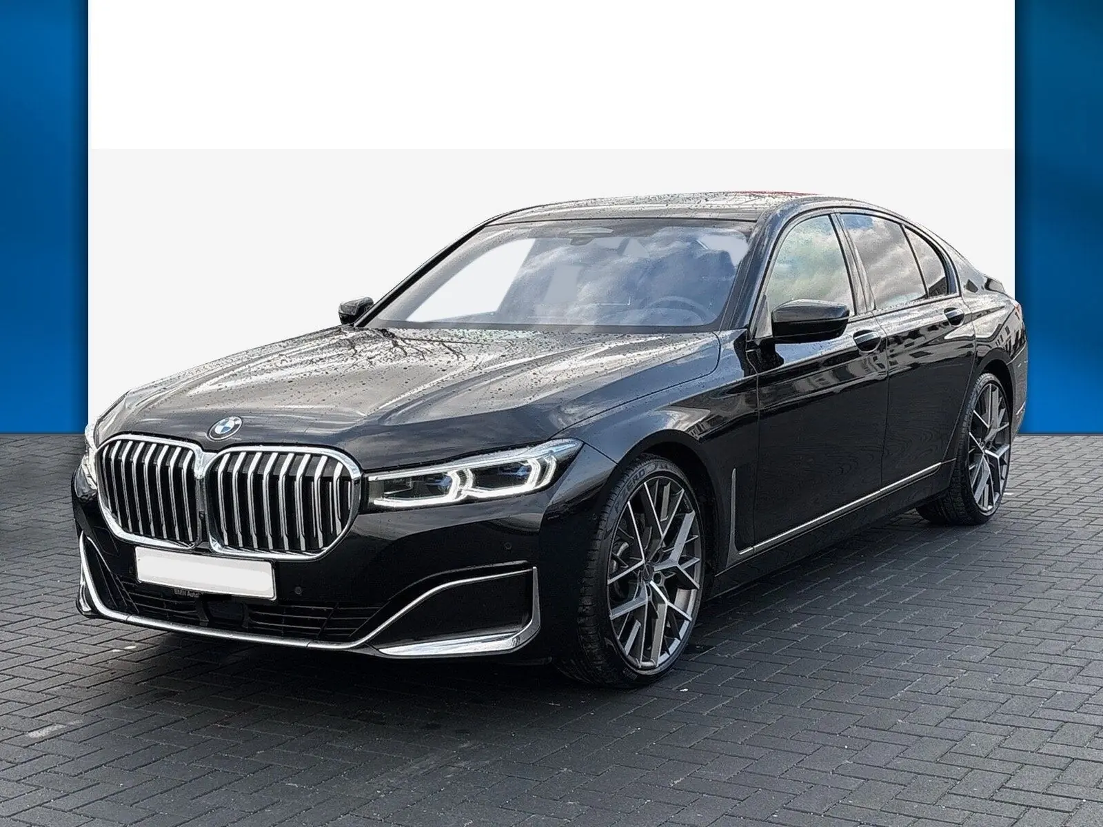 BMW 730d 48V — Berline de luxe diesel, 76 000 km, équipements premium — vista esterna