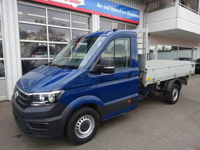VW Crafter 35 2.0 BiTDI 4Motion — Benne basculante robuste, moteur BiTurbo performant — side view