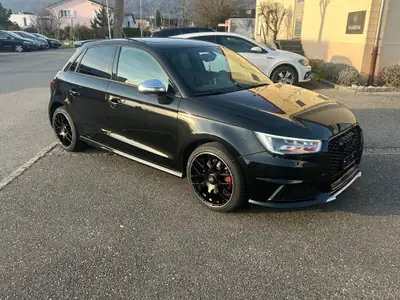 Audi S1 Sportback 2.0 TFSI Quattro — Compacte sportive dynamique, 230 ch sans accident — side view