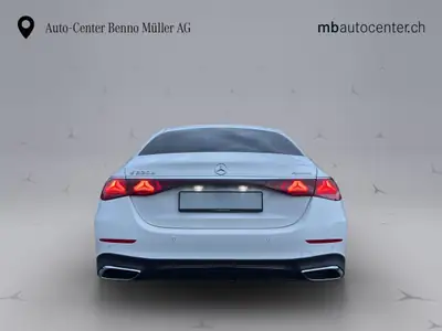 Mercedes-Benz E 220 d AMG Line 4matic — Berline premium, moteur diesel hybride et 4WD — intérieur