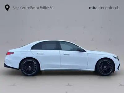 Mercedes-Benz E 220 d AMG Line 4matic — Berline premium, moteur diesel hybride et 4WD — détail