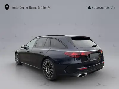 Mercedes-Benz E 220 d AMG Line 4matic Kombi — Break premium diesel, 13'000 km seulement — arrière