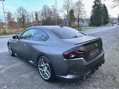 BMW M240i xDrive Coupé 2025 — 430 ch, design noir métallisé, kilométrage exceptionnel — dettaglio