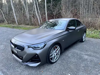 BMW M240i xDrive Coupé 2025 — 430 ch, design noir métallisé, kilométrage exceptionnel — Miniatura 8