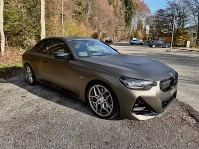 BMW M240i xDrive Coupé 2025 — 430 ch, design noir métallisé, kilométrage exceptionnel — Miniatura 9