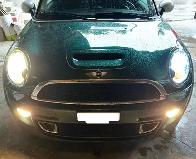 MINI Cooper S Turbo British Racing Green — Sportive compacte authentique, 175 ch, toit panoramique — Miniatura 8