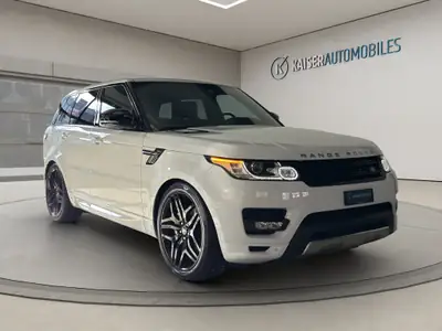 Range Rover Sport 3.0 SDV6 Hybrid — SUV premium hybride diesel, entretien Range Rover — vista posteriore