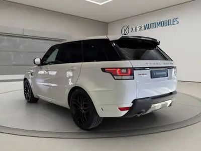 Range Rover Sport 3.0 SDV6 Hybrid — SUV premium hybride diesel, entretien Range Rover — fianco