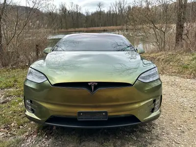 Tesla Model X 90 D — SUV électrique premium, Supercharging à vie inclus — cruscotto