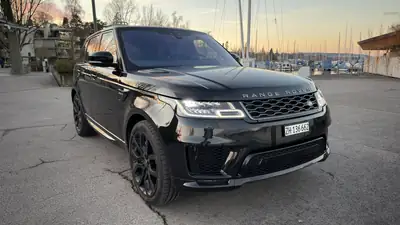 Range Rover Sport 3.0 V6 S/C HSE Dynamic — SUV premium 340 ch, première main, entretien complet — Heckansicht