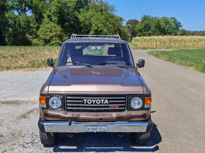 Toyota Land Cruiser HJ 61 Station — Légende 4x4 diesel, 33 ans de propriétaire unique — Seitenansicht