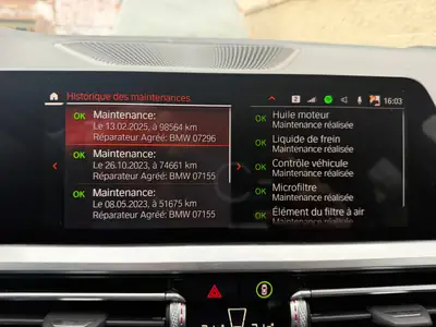BMW 320d xDrive Touring — Break diesel hybride 48V, 108000 km, sans sinistre — Miniature 11