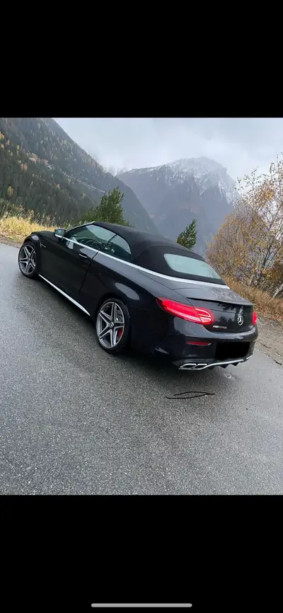 Mercedes-Benz C 63 S Cabriolet AMG — Roadster haute performance 510 ch, sans accident — Armaturenbrett