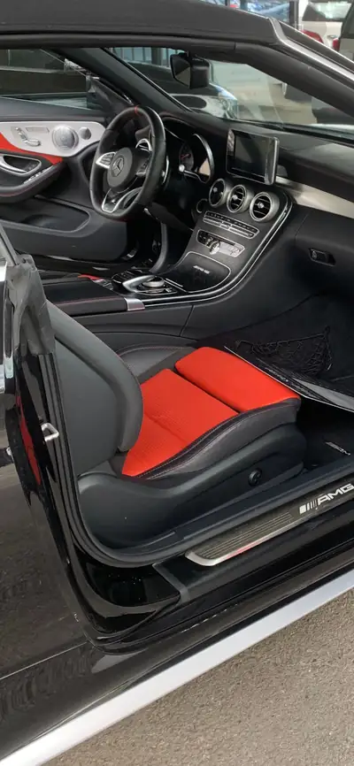 Mercedes-Benz C 63 S Cabriolet AMG — Roadster haute performance 510 ch, sans accident — Miniatur 9