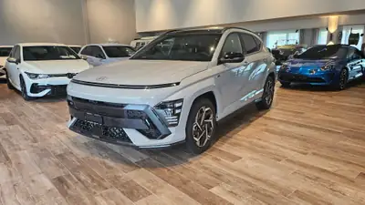 Hyundai Kona 1.6 T-GDi N Line 4WD — SUV compact dynamique, 18000 km seulement — exterior view