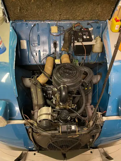 Citroën 2CV6 Spécial Club 1984 — L'icône française vétéran, authentique et économe — tableau de bord