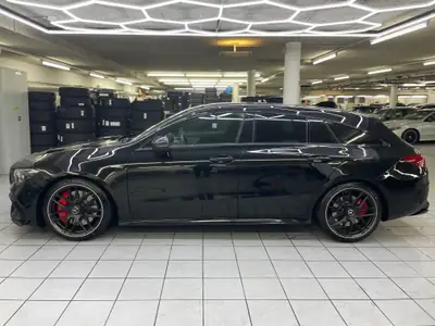 Mercedes-Benz CLA 45 S AMG Shooting Brake — Performance 422 ch, Design élégant, 4Matic+ — side view
