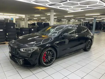 Mercedes-Benz CLA 45 S AMG Shooting Brake — Performance 422 ch, Design élégant, 4Matic+ — rear view