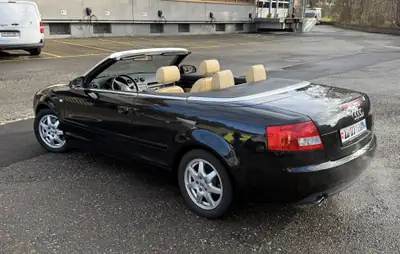 Audi A4 Cabriolet 2.4 V6 — Décapotable sportive, moteur 170 ch, entretien régulier — arrière