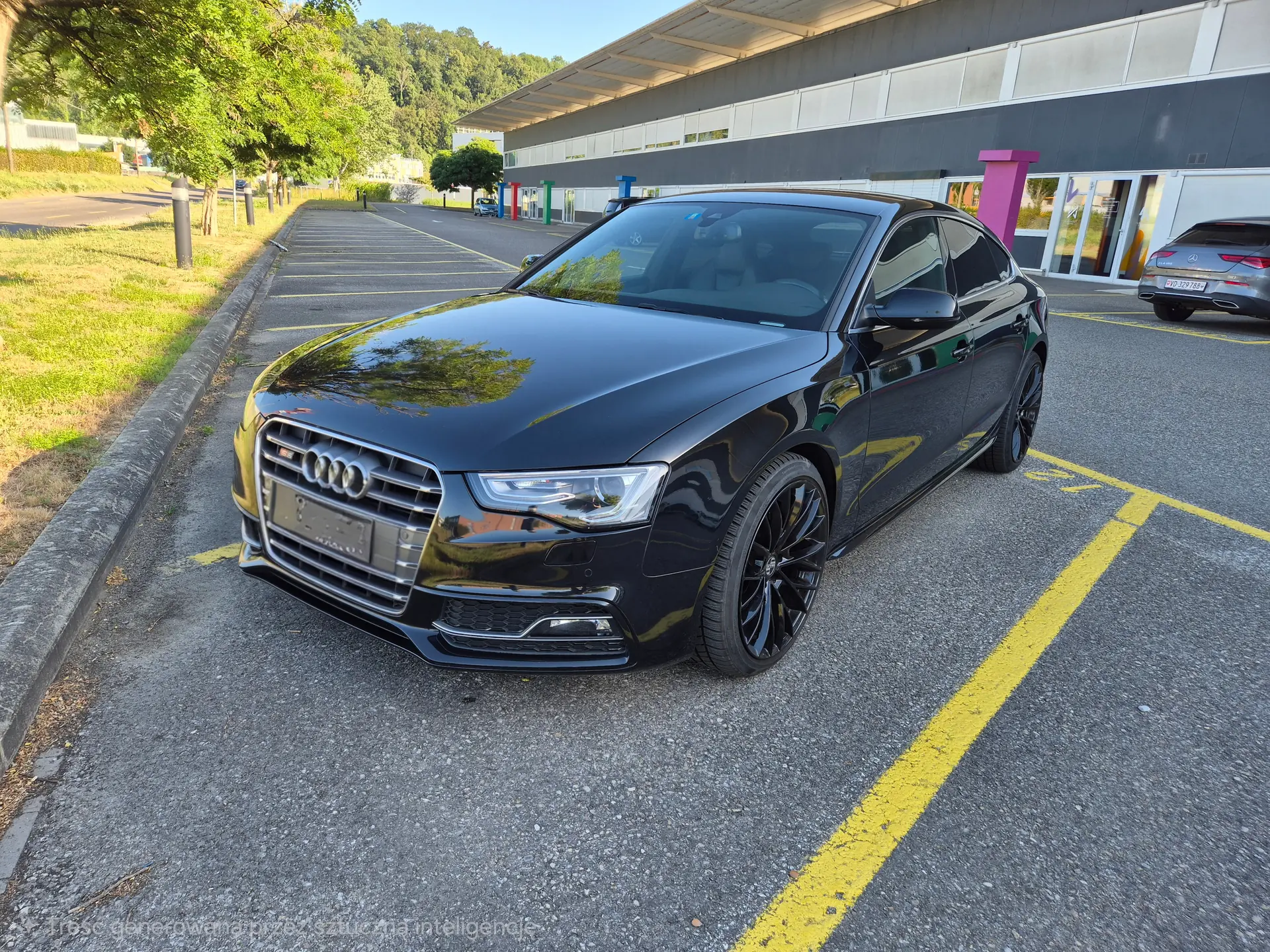 Audi S5 Sportback 3.0 TFSI Quattro — Performance sportive, fraîchement révisée — vue extérieure