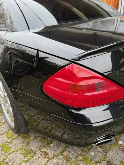 Mercedes-Benz SL 500 7G-Tronic — Roadster sportif de prestige, 164'500 km — Heckansicht
